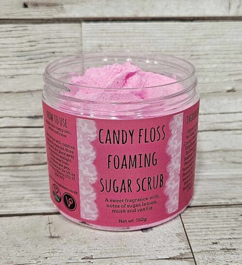 Candy Floss Foaming Body Sugar Scrub