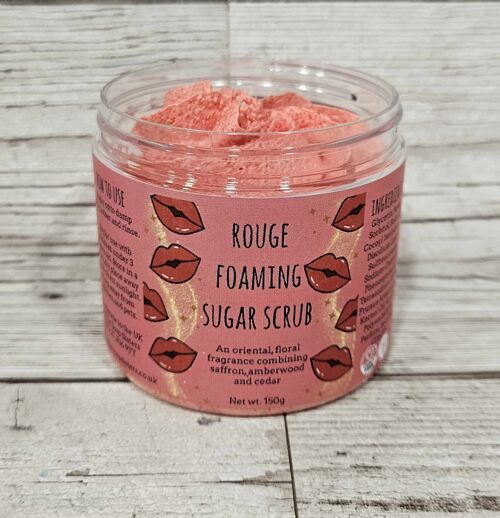 Rouge Foaming Body Sugar Scrub