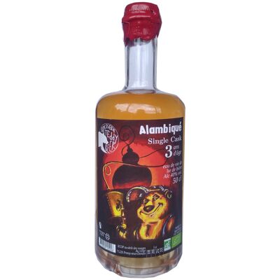 Alambiqué - single cask - 3 ans d'âge (eau de vie de lie de bière)