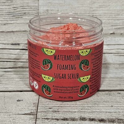 Watermelon Foaming Body Sugar Scrub