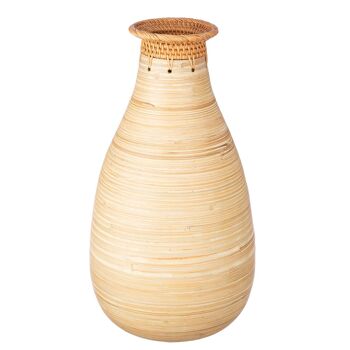 Vase bulbeux Naturel H.43 cm 1