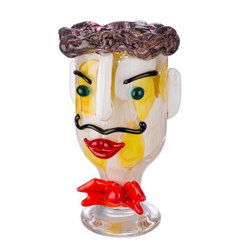 Vase visage Alfredo H.29 cm 1