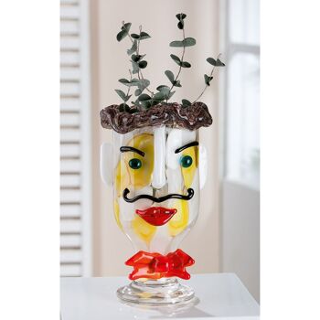 Vase visage Alfredo H.29 cm 2