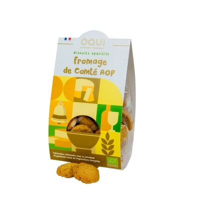 NUEVO - Galletas de queso Comté ecológicas AOP* - Bolsa de 130 g