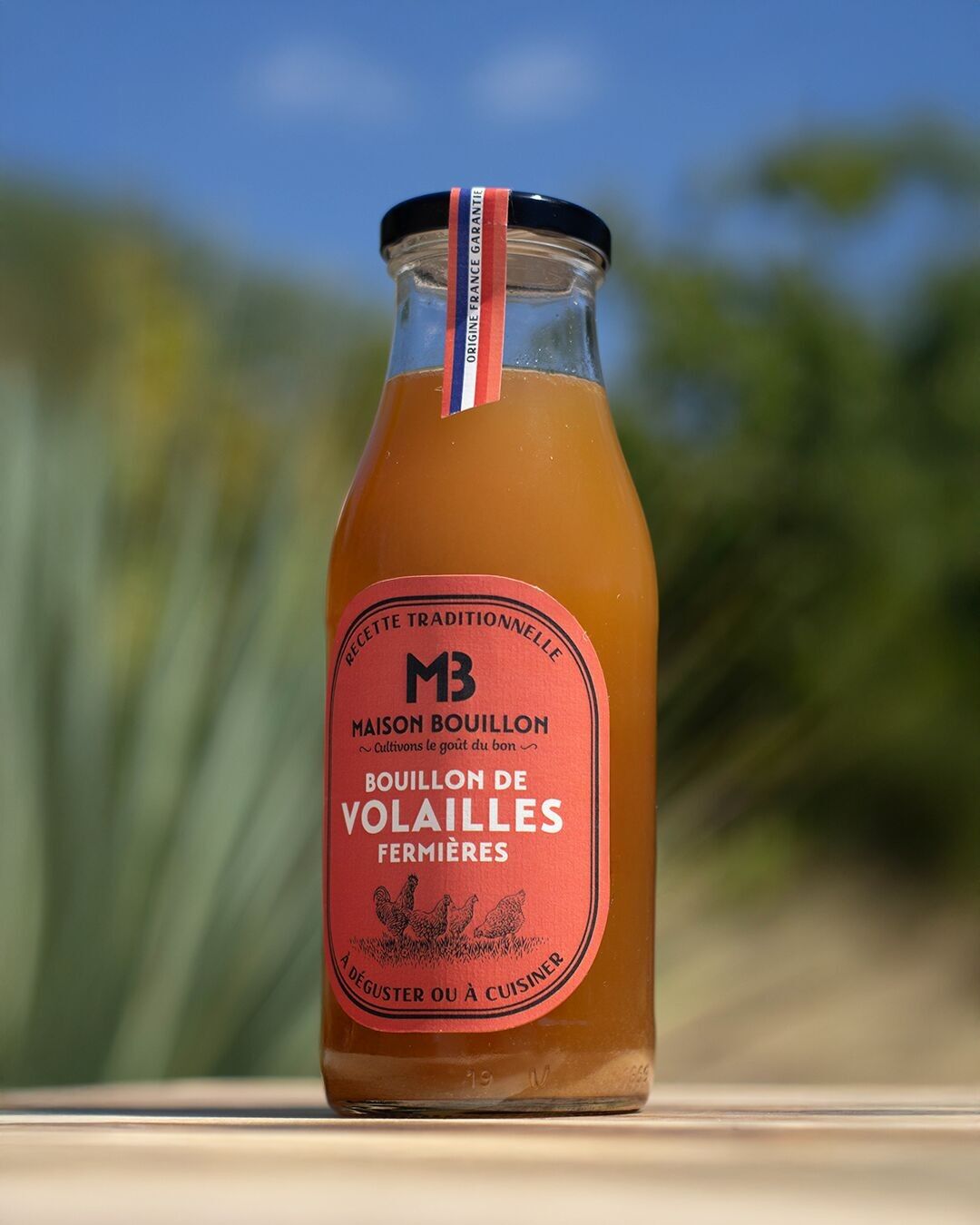 Farmhouse poultry broth 475 ml - Premium