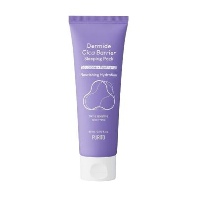 Purito Dermide Cica Barriera Pacchetto per dormire 80ml