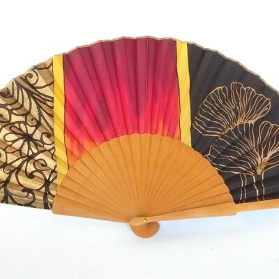 High quality silk fan for special events