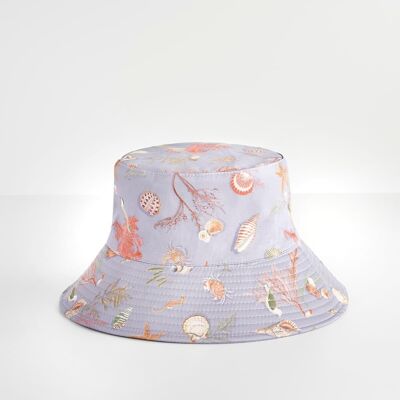Sombrero de pescador azul vintage de Whispering Sands