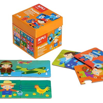 PUZZLE 24 PCS PROFESIONES - referencia: 34698