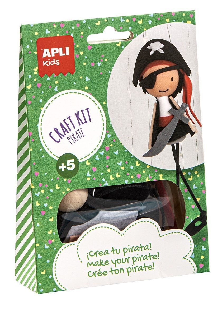 SCATOLA KIT CREATIVO PIRATA