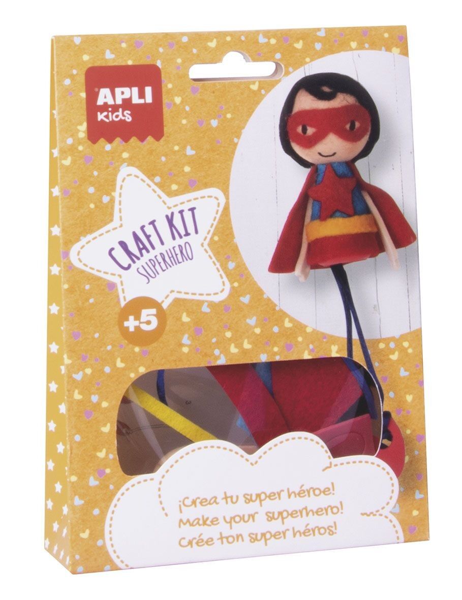 SCATOLA DEL KIT CREATIVO SUPER EROE