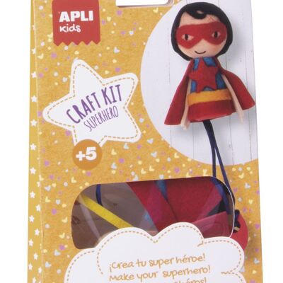 SUPER HEROS CREATIVE KIT BOX