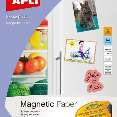 MAGNETISCHE PAPIERTASCHE FÜR 3 BLÄTTER