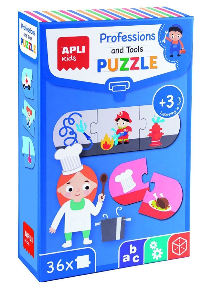 LE PROFESSIONI DEI PUZZLE E I LORO STRUMENTI