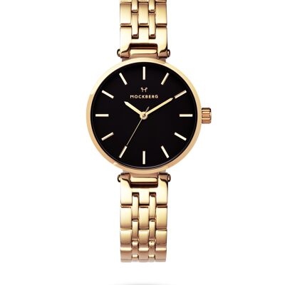 ORIGINAL LINKS 28 / Gold Black dial