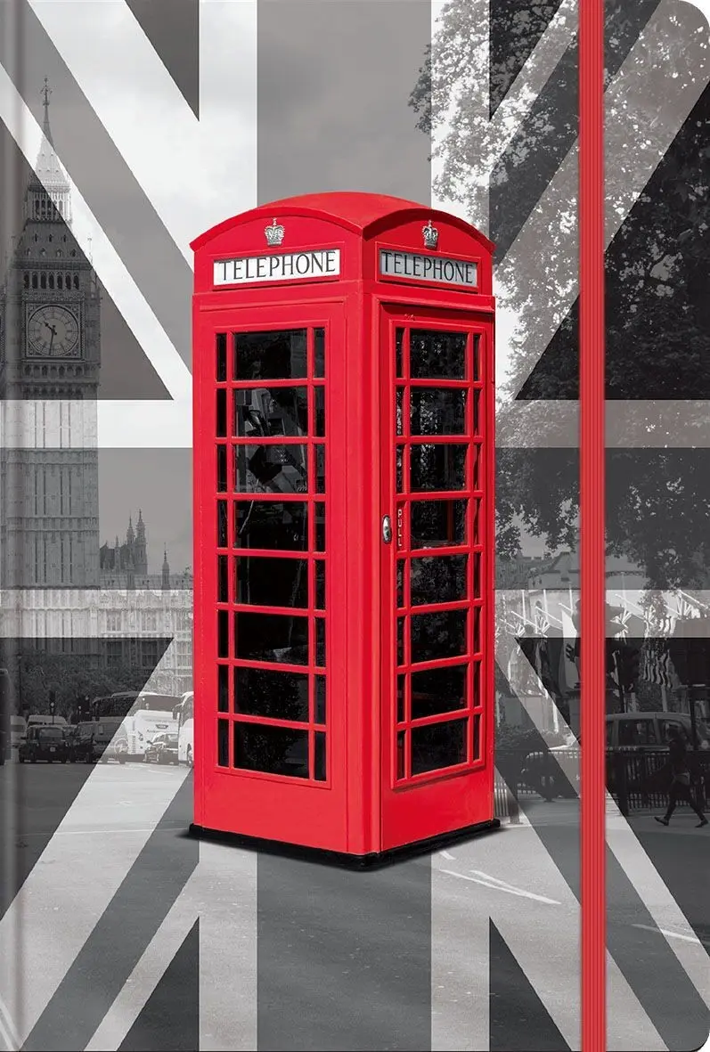 Buy wholesale A5 NOTEBOOK RED TELEPHONE BOX
