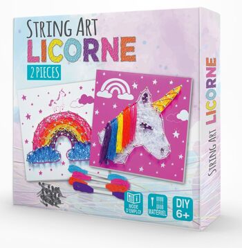 STRING ART LICORNE