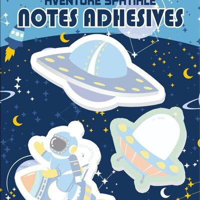 AVENTURE SPATIALE - NOTES ADHESIVES