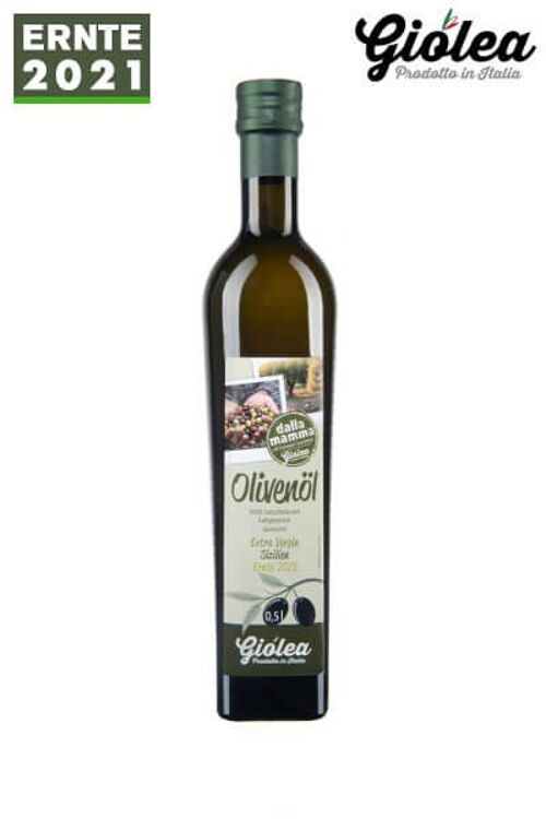 Natives Olivenöl extra vergine 0,5 l. Flasche