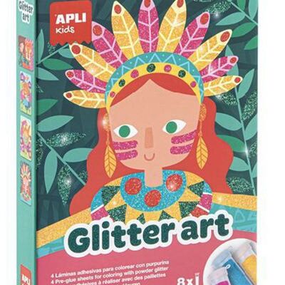 BOITE GLITTER ART