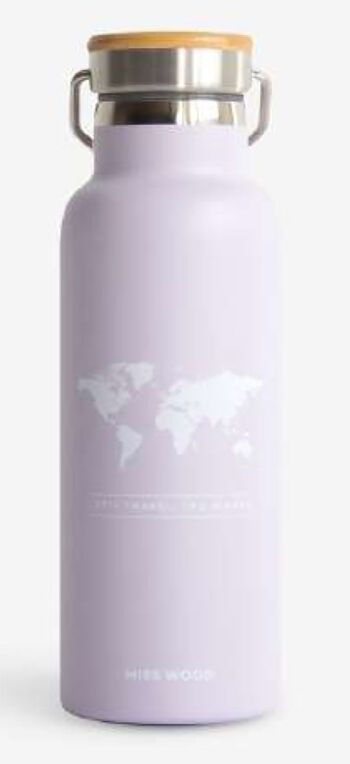 WORLD LIGHT PURPLE BOUTEILLE ISOTHERME
