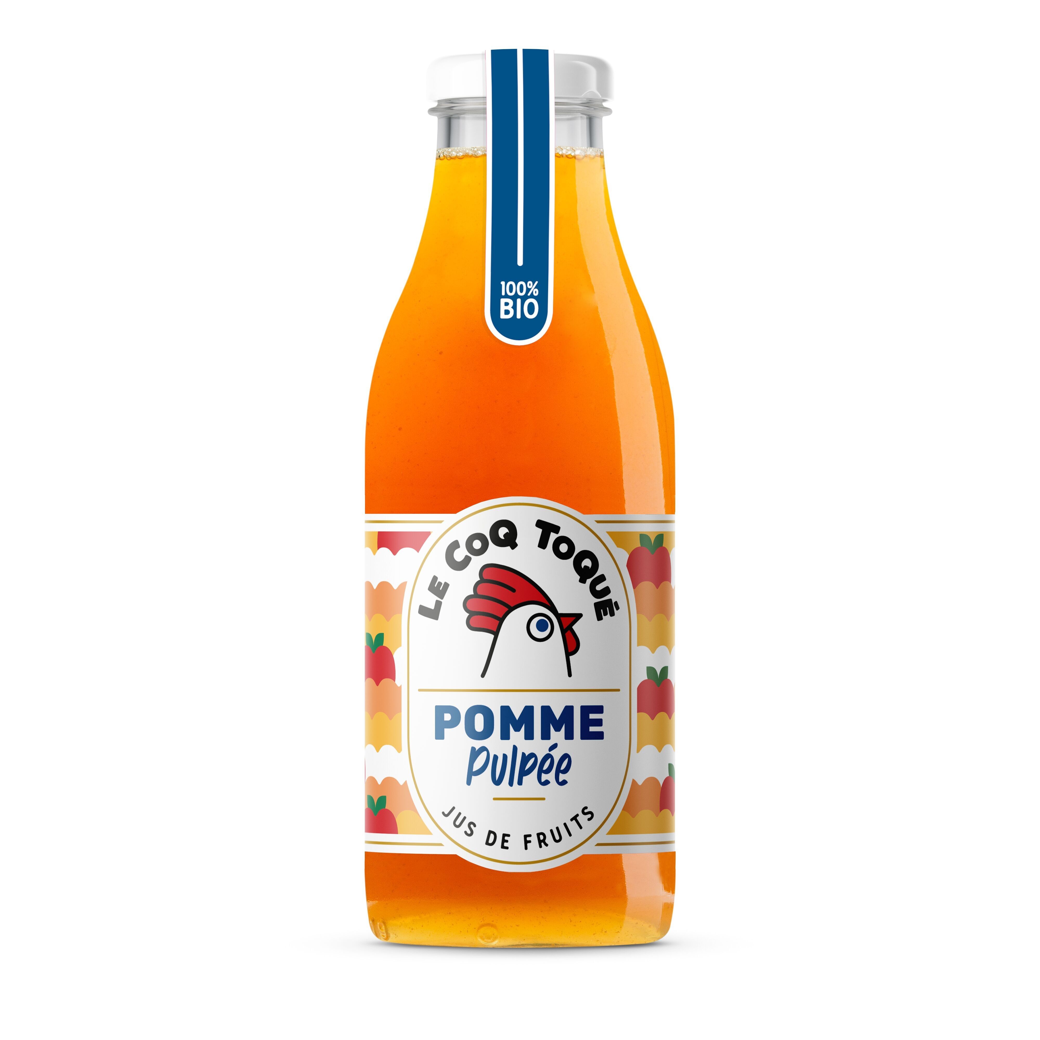 Jus pomme pulpée bio - 75cl
