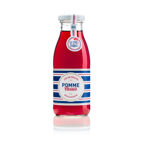 Jus pomme-cassis bio - 25cl