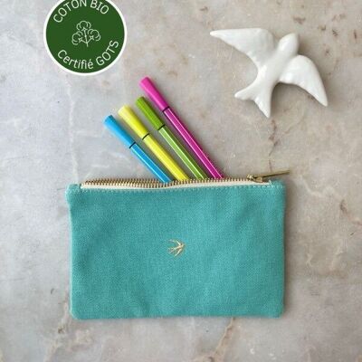 Small Madeleine Pouch - Mint