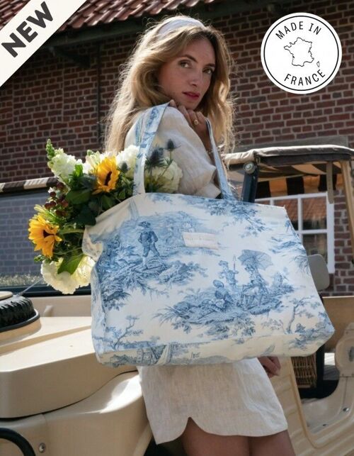 Totebag Mahaut - Jouy Bleu