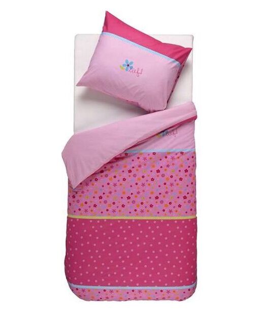 Lief! lifestyle pink reversible duvet covers for girls 140x220cm