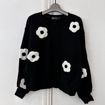 Sweat-shirt à fleurs - 1110 9