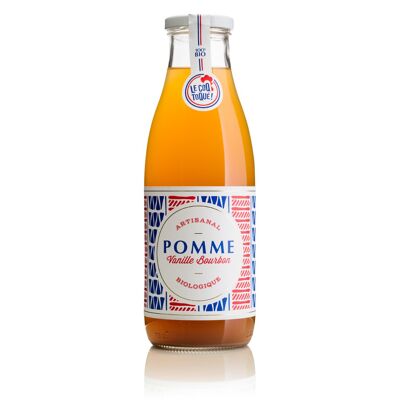 Jus pomme-vanille bourbon bio - 75cl