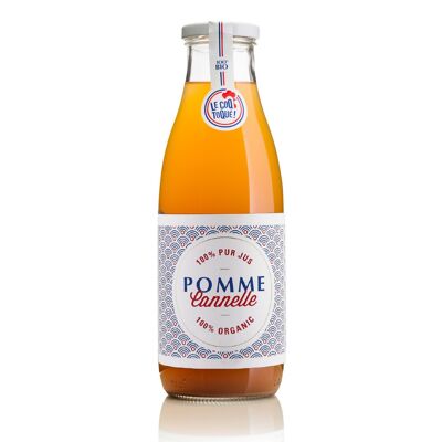 Organic apple-cinnamon juice - 75cl