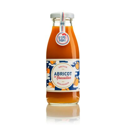 Organic apricot nectar from Roussillon - 25cl