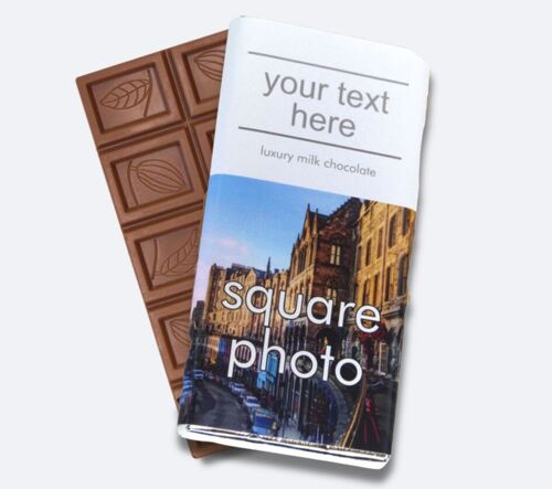 Heritage Souvenir Milk Chocolate Gift Bar Square