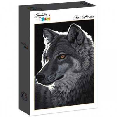 Puzzle 1000 pièces - Schim Schimmel - Night Wolf