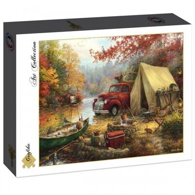 Puzzle 1500 pièces - Chuck Pinson - Share the Outdoors