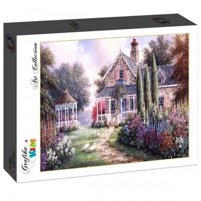 1000-teiliges Puzzle – Dennis Lewan – Elmiras Cottage