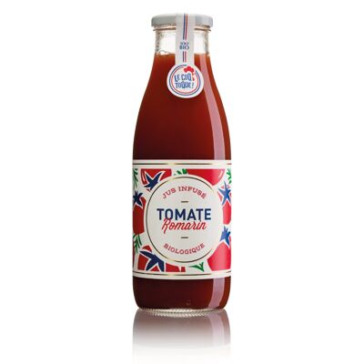 Jugo de tomate-infusión de romero ecológico - 75cl