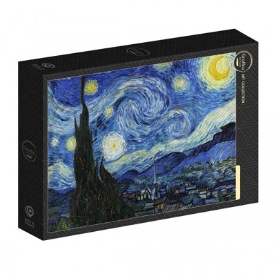 Puzzle de 2000 piezas - Vincent Van Gogh - La noche estrellada, 1889