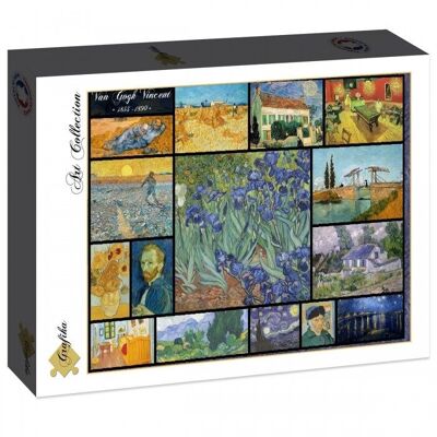 2000-teiliges Puzzle - Collage - Vincent Van Gogh