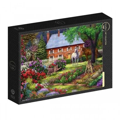 500-teiliges Puzzle – Chuck Pinson – Der süße Garten