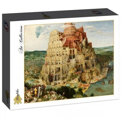 2000-teiliges Puzzle – Brueghel Pieter: Der Turmbau zu Babel, 1563