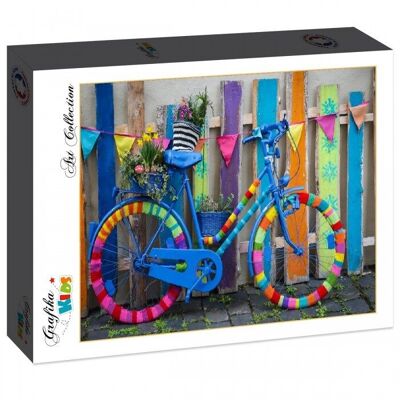 Puzzle de 1500 piezas - Mi hermosa bicicleta colorida