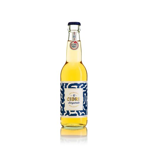 Cidre à la bergamote bio - 33cl