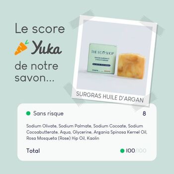 Savon surgras à l’huile d’argan 100g 3