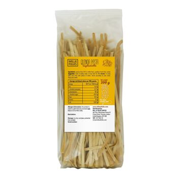 Tagliatelles de pâtes au quinoa 200g | Végétalien | Sans gluten | Artisan 2
