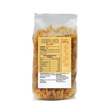 Easy Pasta Pâtes aux pois chiches fusilli 200g | Végétalien | Sans gluten | Artisan 2