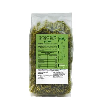 Easy Pasta Fusilli de pâtes aux pois verts 200g | Végétalien | Sans gluten | Artisan 2