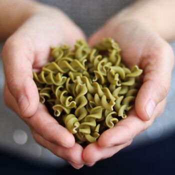 Easy Pasta Fusilli de pâtes aux pois verts 200g | Végétalien | Sans gluten | Artisan 4